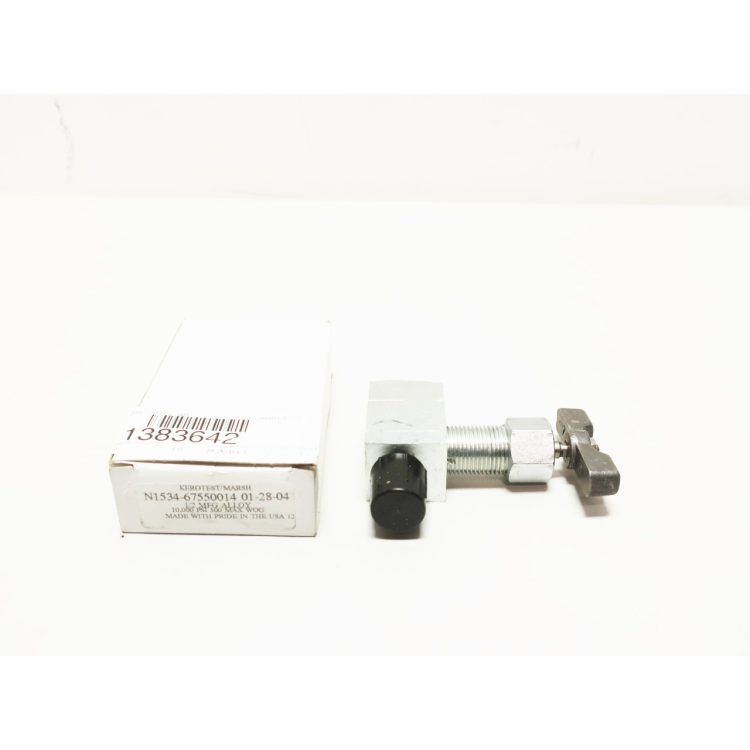 Marsh N1534 Kerotest Manual Npt Steel 10000psi 1/2in Needle Valve