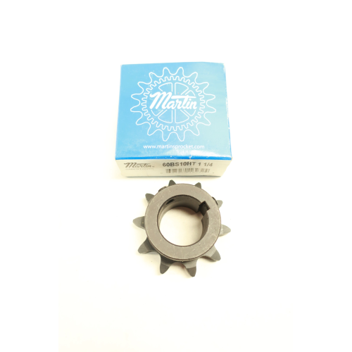 Martin 60BS10HT Single Roller Chain Sprocket 1-1/4in 10t Martin 60BS10HT Single Roller Chain Sprocket 1-1/4in 10t