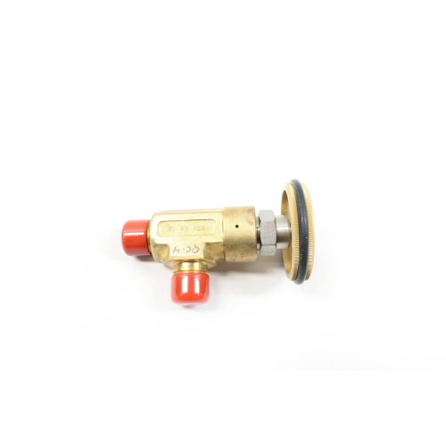 Matheson 4073A Manual Brass Angle Valve 1/2in Npt