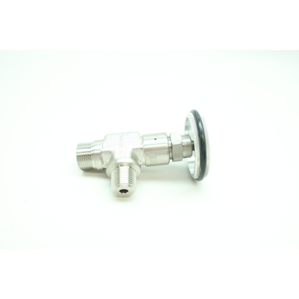 Matheson 4074 Stainless Manual Shut-off Valve 1/2in Npt