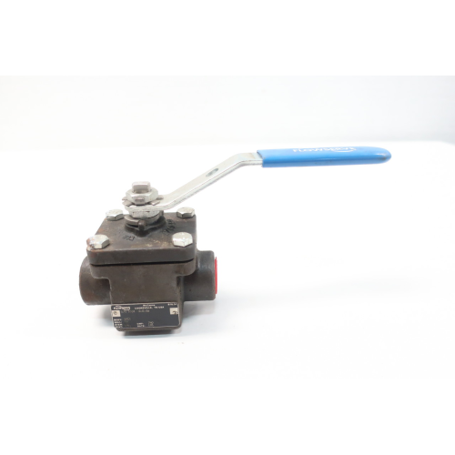 Mccanna 0.75 S303 CS-R-S6 Manual Steel Ball Valve 3/4in Npt 300