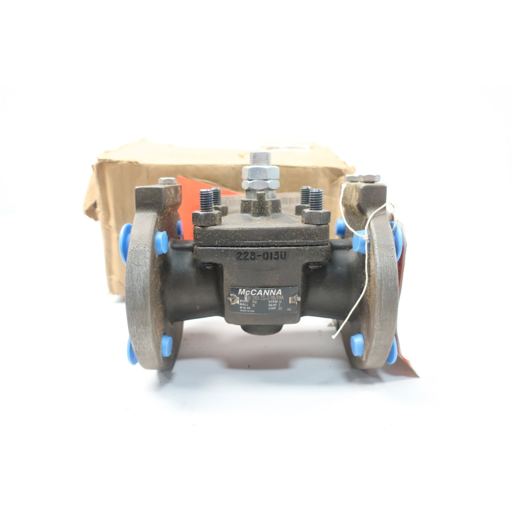 Mccanna 150 S151 CS-Z-S6/PAA Steel Flanged Ball Valve 1-1/2in