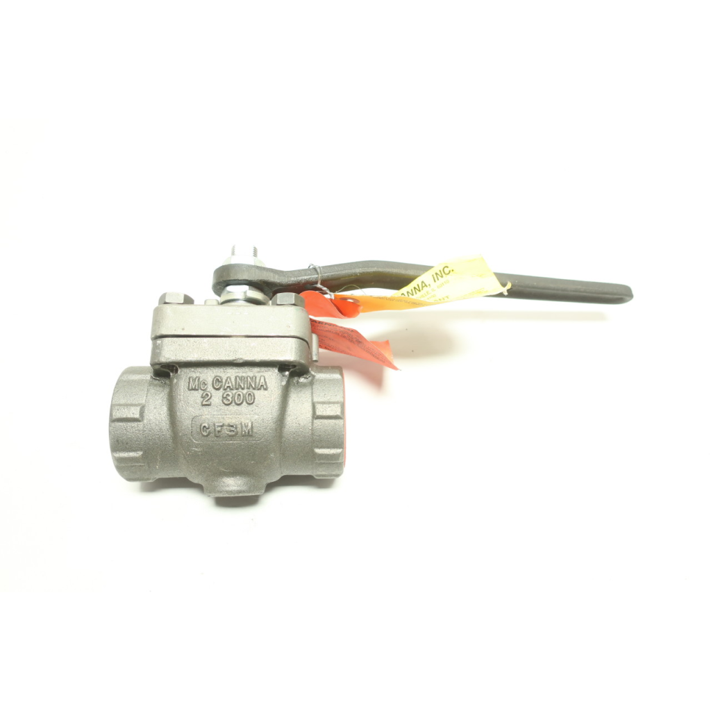 Mccanna 2-S303-6L-R-S6 Manual Stainless Socket Weld Ball Valve 2in 300