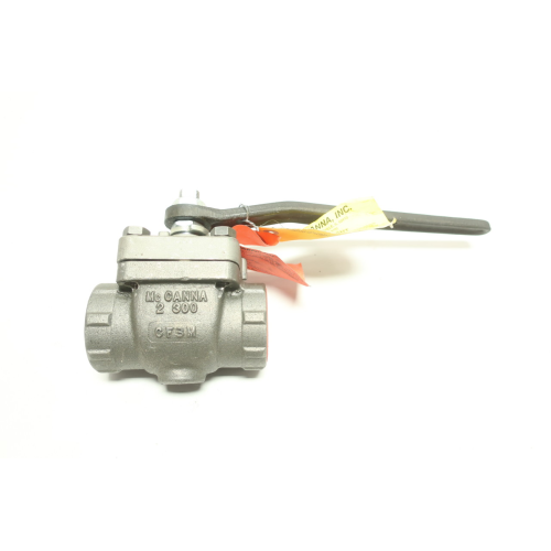 Mccanna 2-S303-6L-R-S6 Manual Stainless Socket Weld Ball Valve 2in 300