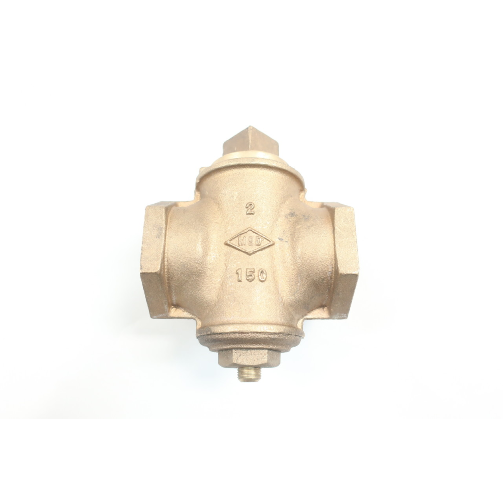 Mcd Manual Bronze Shut Off Valve 2in Npt 150