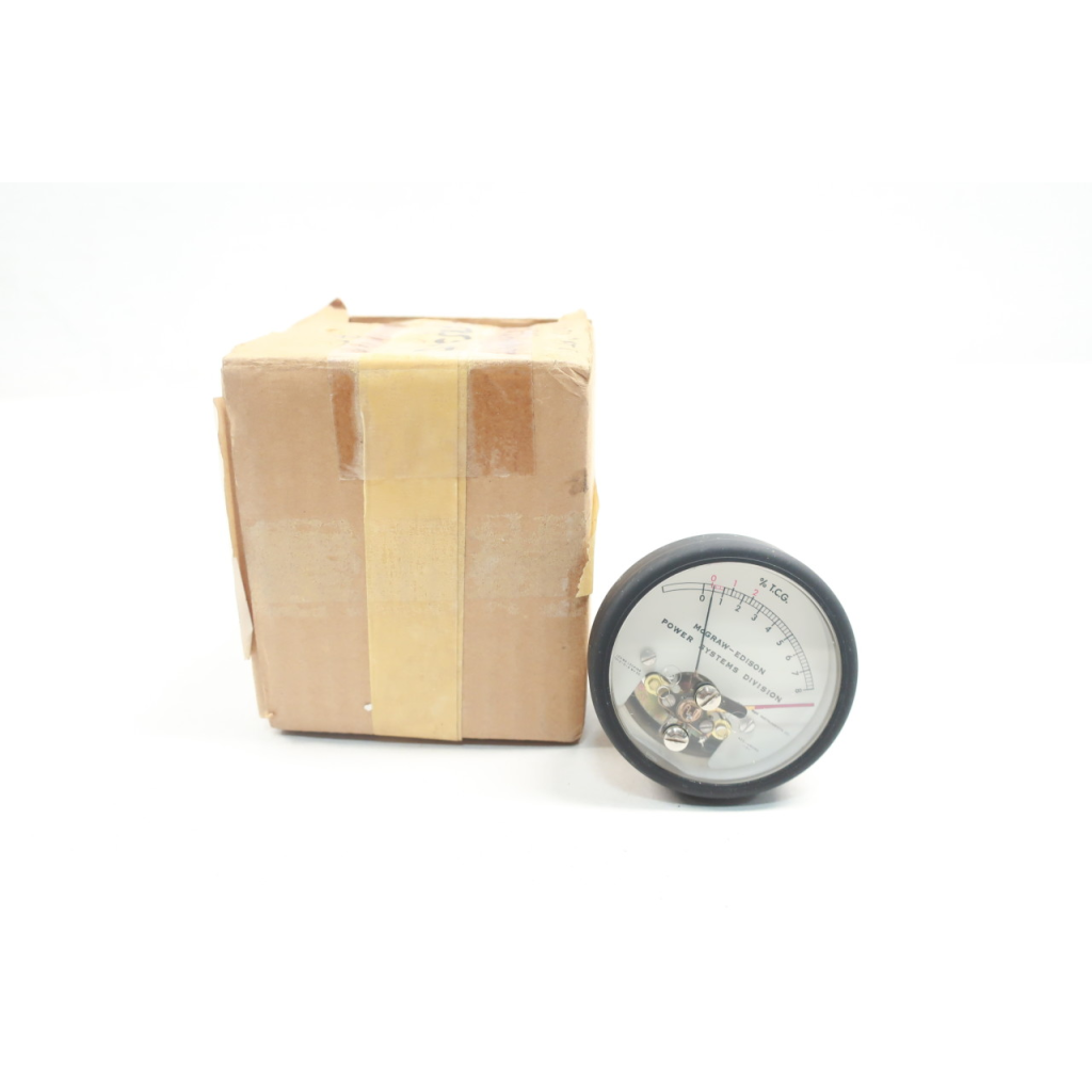 Mcgraw-edison 0255C Panel Meter 0-8%tcg