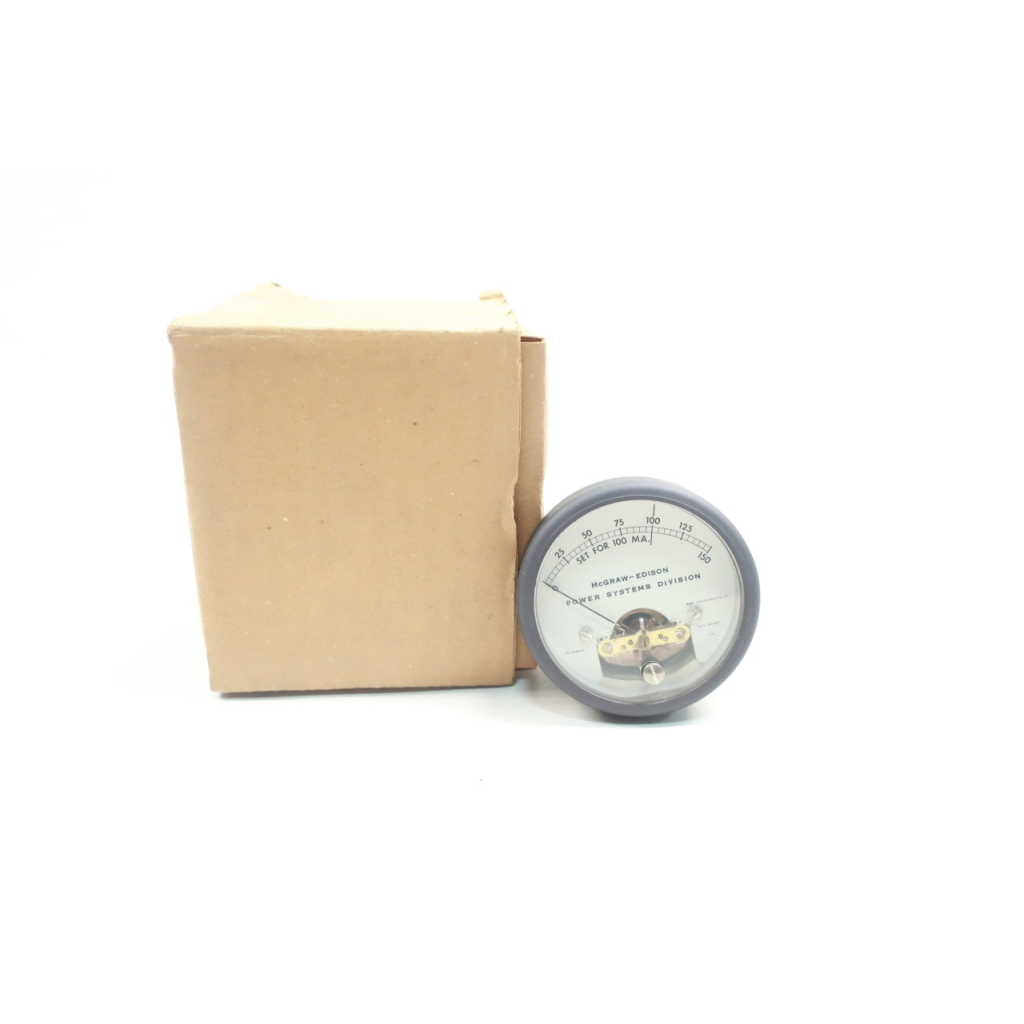Mcgraw-edison 0255 Shielded Ammeter 0-150ma