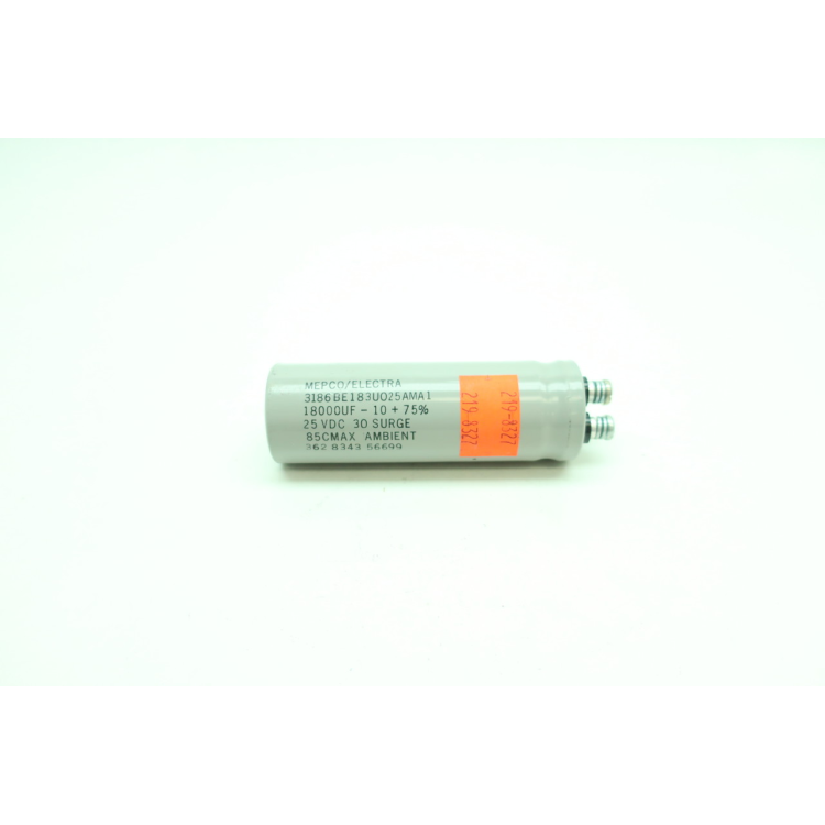 Mepco 3186BE183UO25AMA1 Capacitor 18000uf 25v-dc