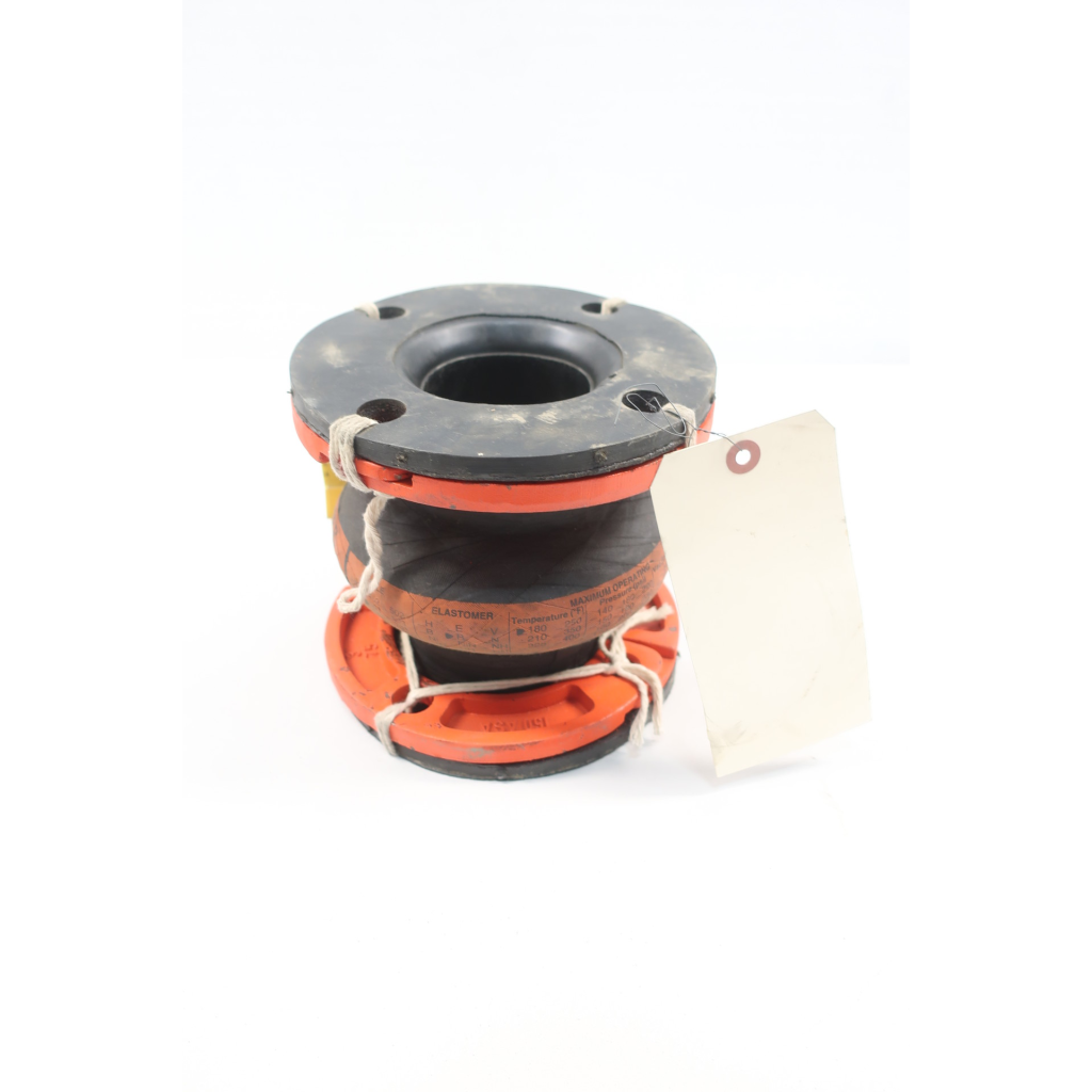 Mercer Rubber 501 Flanged Rubber Expansion Joint 150psi 3in