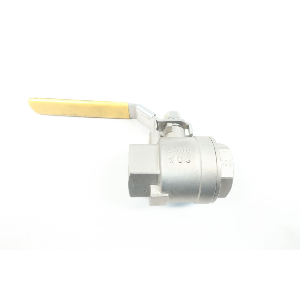 Merit V210FP-24 Manual Stainless Ball Valve 1-1/2in Npt