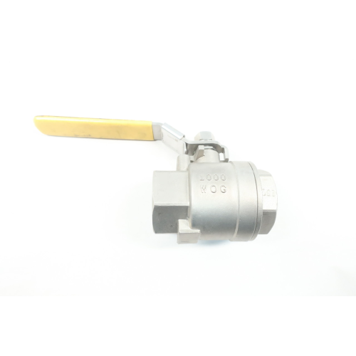 Merit V210FP-24 Manual Stainless Ball Valve 1-1/2in Npt