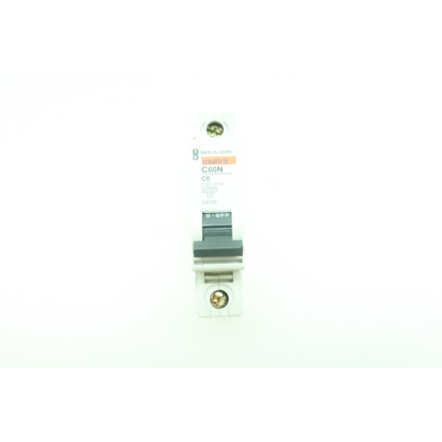 Merlin Gerin C60N 24239 Circuit Breaker 1p 6a 230/400v-ac