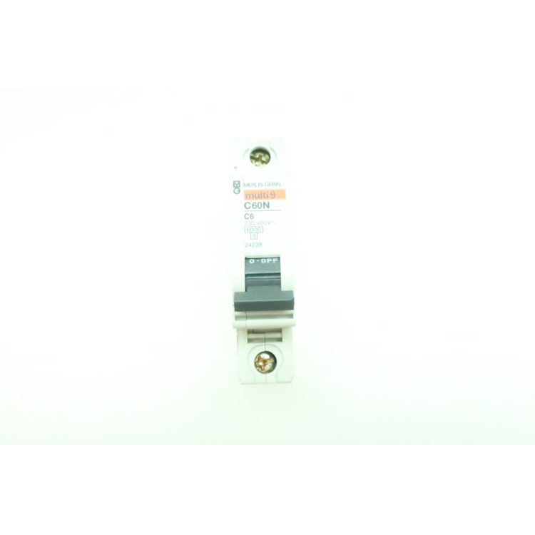 Merlin Gerin C60N 24239 Circuit Breaker 1p 6a 230/400v-ac