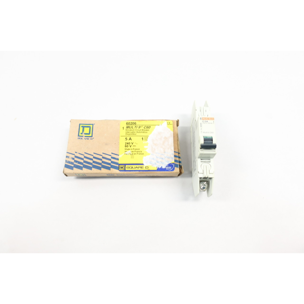 Merlin Gerin 60206 Miniature Circuit Breaker 1p 5a 240v-ac