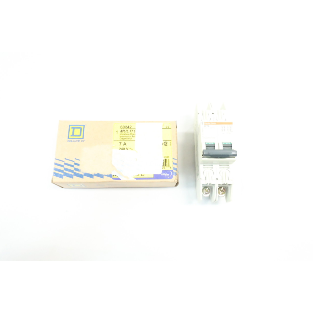 Merlin Gerin 60238 Multi 9 C60 3a 2p 240v-ac Circuit Breaker