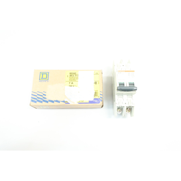 Merlin Gerin 60242 Multi 9 C60 7a 2p 240v-ac Circuit Breaker
