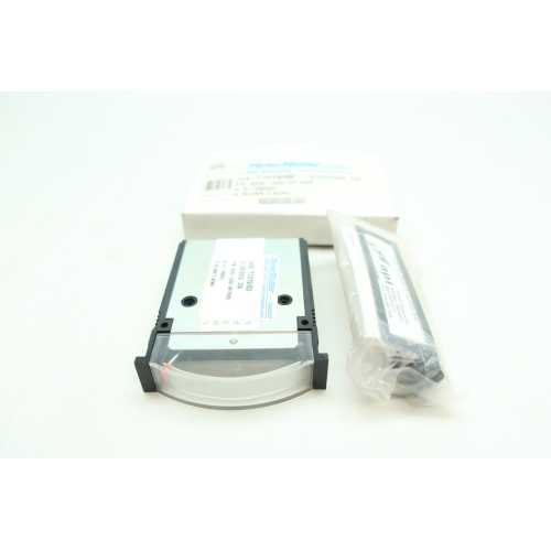 Metermaster 0630-5652 AP/1025 Blank Shielded Panel Meter 0-1madc