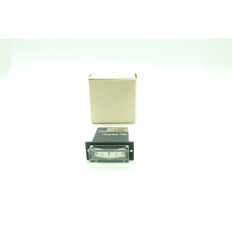 Metermaster 1124HC 7195501 500-0-500 Dc Microamperes Panel Meter