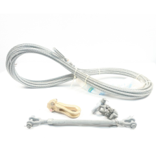Miller Braided Steel Life Line Wire 3/8in X 70ft