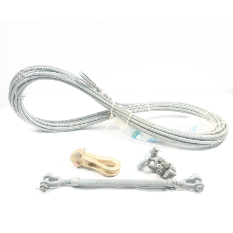 Miller Braided Steel Life Line Wire 3/8in X 70ft