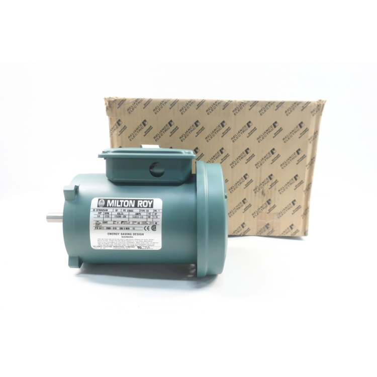 Milton Roy 0411-2000-010 Ac Motor Ed56c 1ph 1/4hp 1725rpm 5/8in 115/208-230v-ac