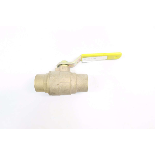 Milwaukee BA-150 A100 Bronze Ball Valve 1 In Solder End