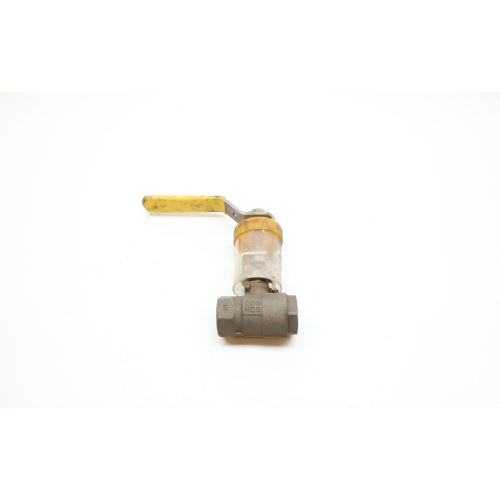 Milwaukee  Ball Valve Manual Bronze Threaded 1/2in Npt