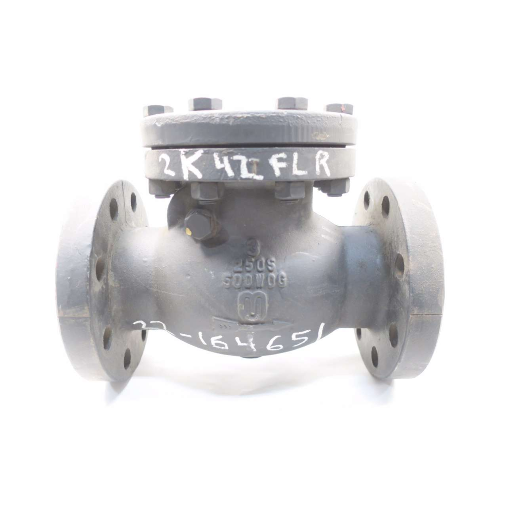 Milwaukee F2970 3 In Iron Flanged Swing Gate Check Valve