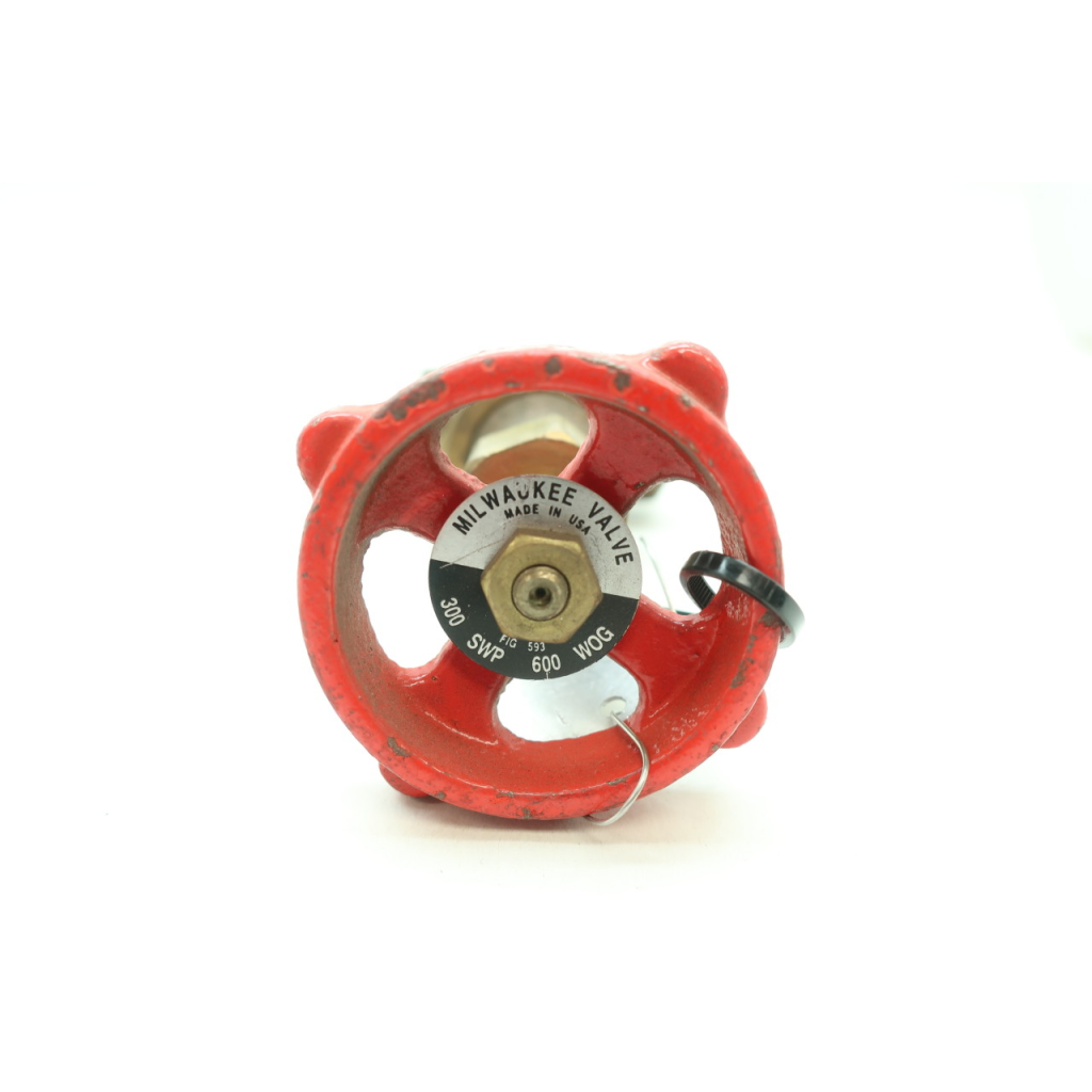 Milwaukee 593 Globe Valve Manual Bronze 1/4in Npt