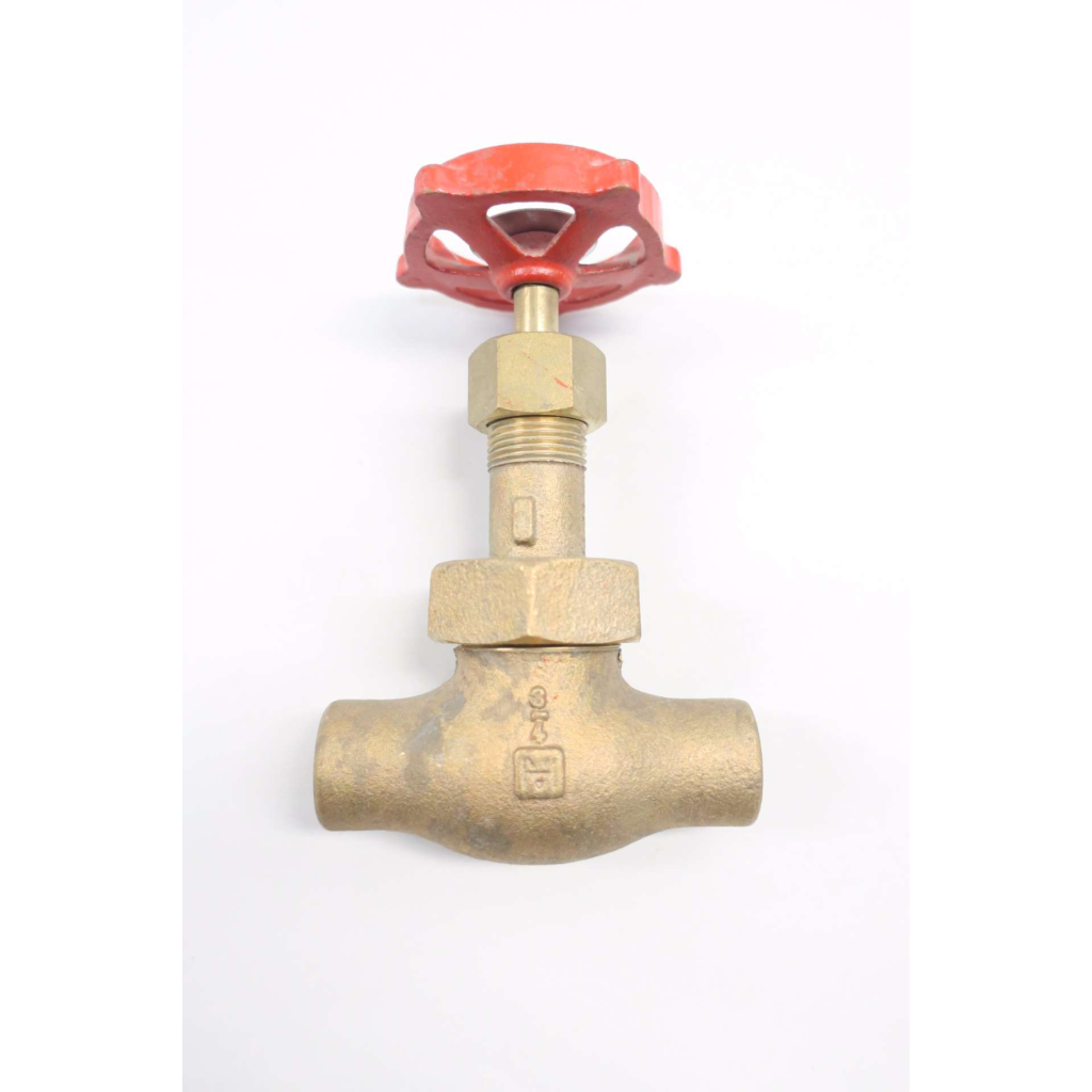 Milwaukee 1590 3/4 In Bronze Solder End Globe Valve