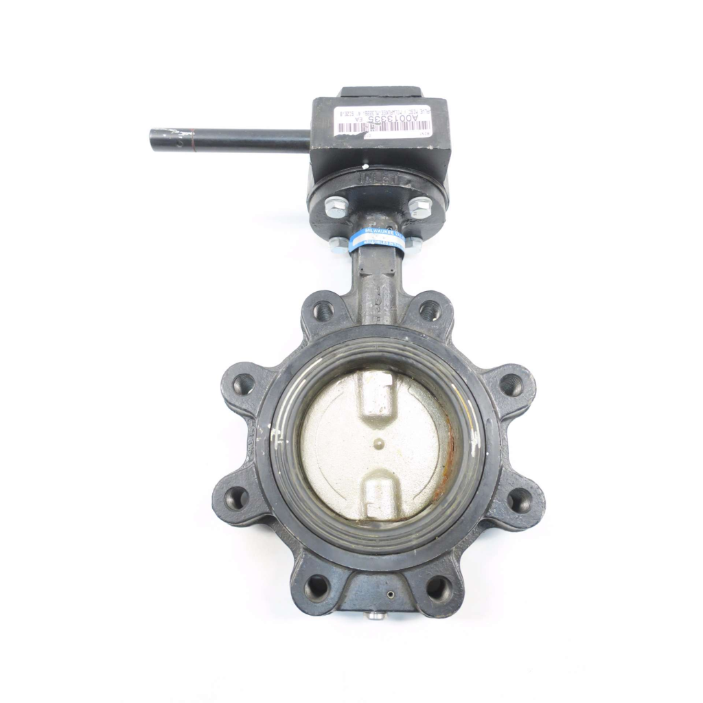 Milwaukee ML122B Dn 4 In Manual Steel Flanged Butterfly Valve