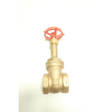Milwaukee 148 Manual Bronze Threaded Wedge Gate Valve 1-1/4in Npt