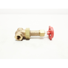 Milwaukee 1150 Manual Bronze Threaded 1in Npt Wedge Gate Valve