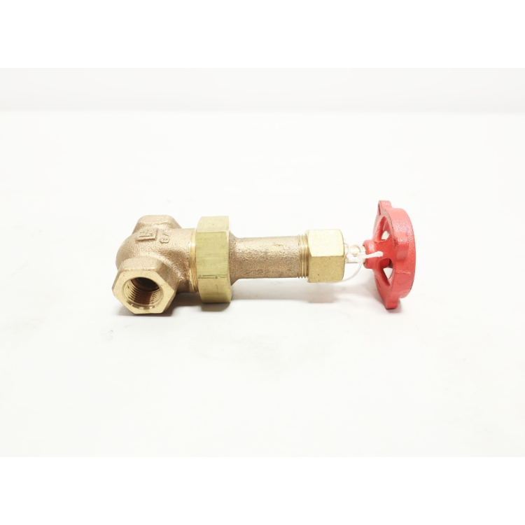 Milwaukee 1174 Manual Bronze Threaded 3/8in Npt Wedge Gate Valve