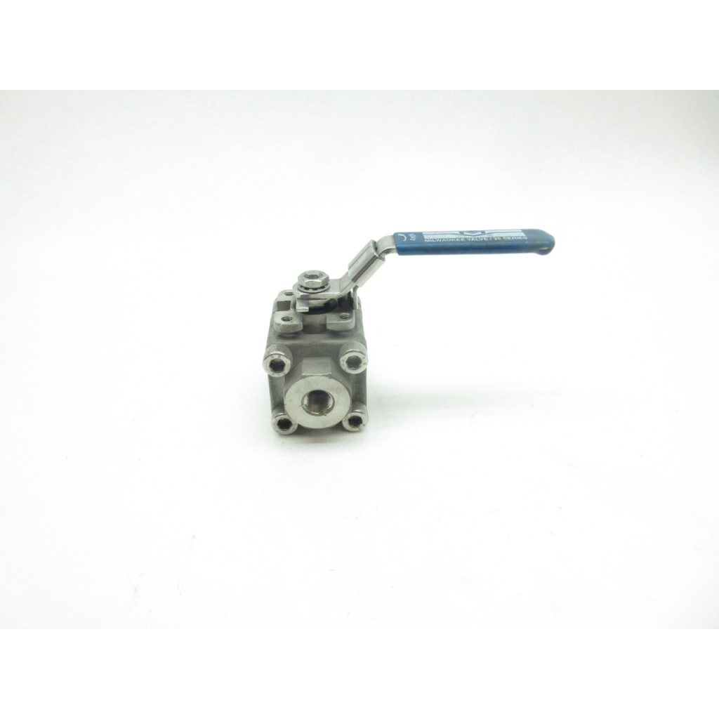 Milwaukee 35SSOR Manual Stainless Threaded Ball Valve 1/4in Npt