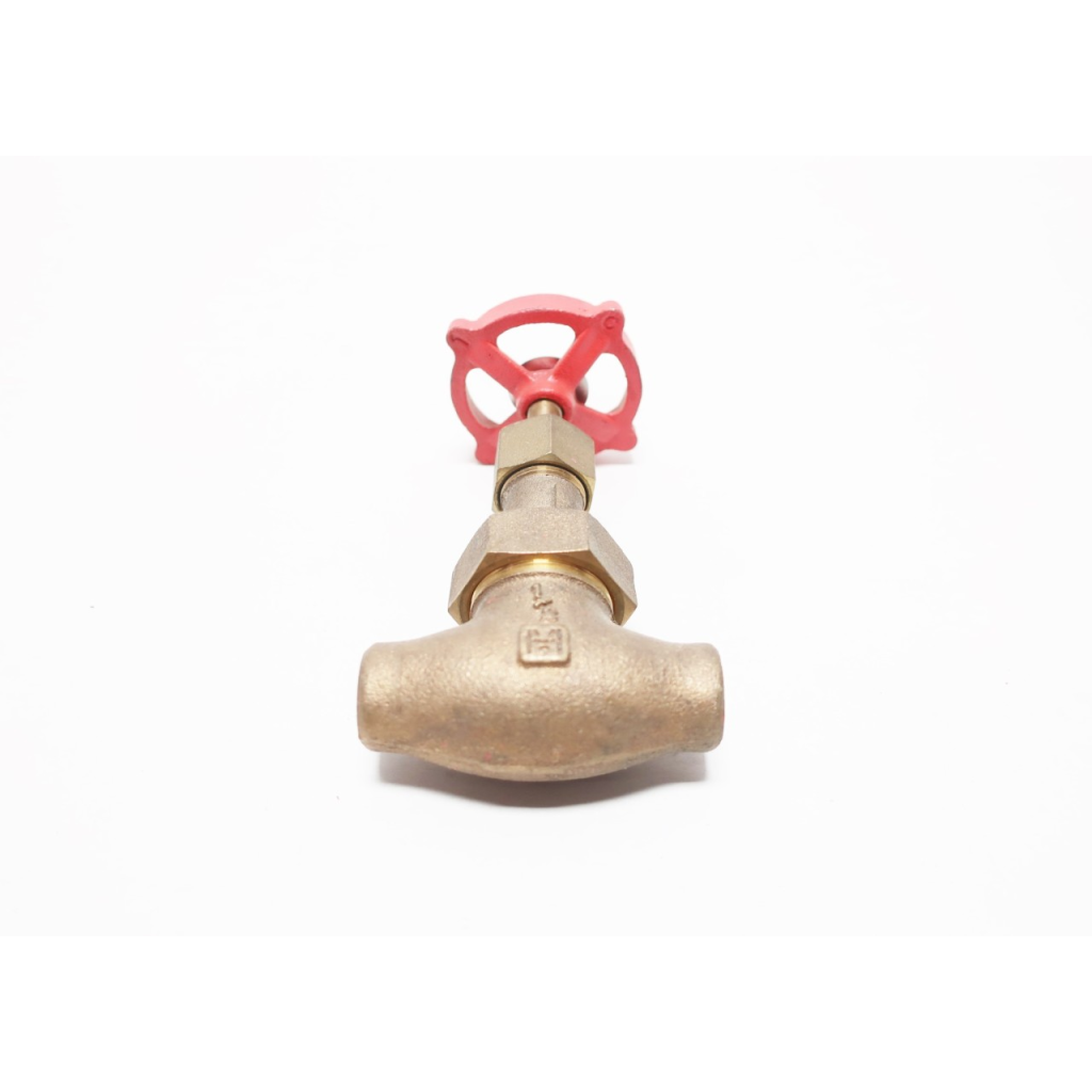 Milwaukee 1590 Solder End Manual Bronze 1/2in Globe Valve