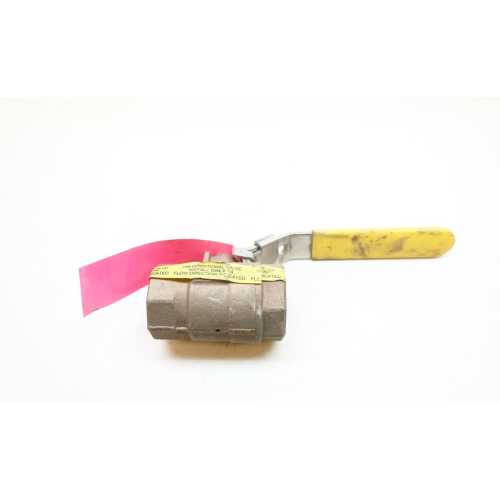 Milwaukee Valve Ball Valve Manual Bronze Threaded 1-1/4in Npt