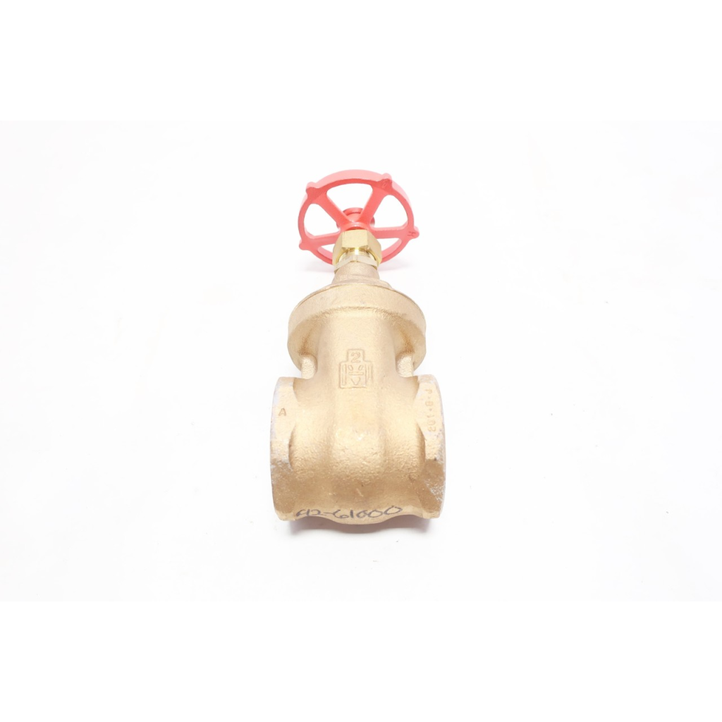 Milwaukee Valve Wedge Gate Valve 105 Manual 125 Bronze Threaded 2in Npt