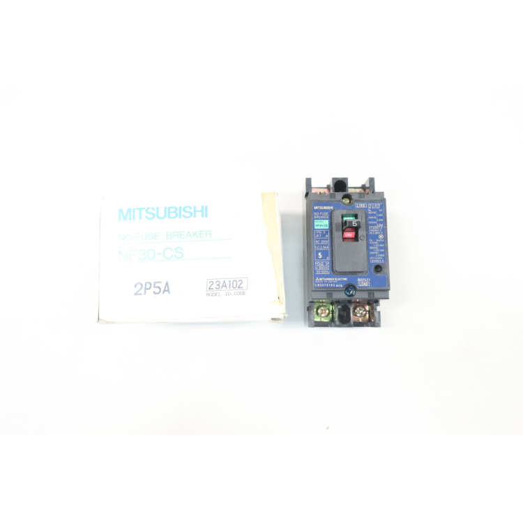 Mitsubishi NF30-CS Molded Case Circuit Breaker 2p 5a 220v-ac