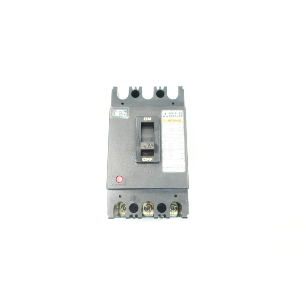 Mitsubishi NF30-SB No-fuse Breaker 20a Amp 600v-ac