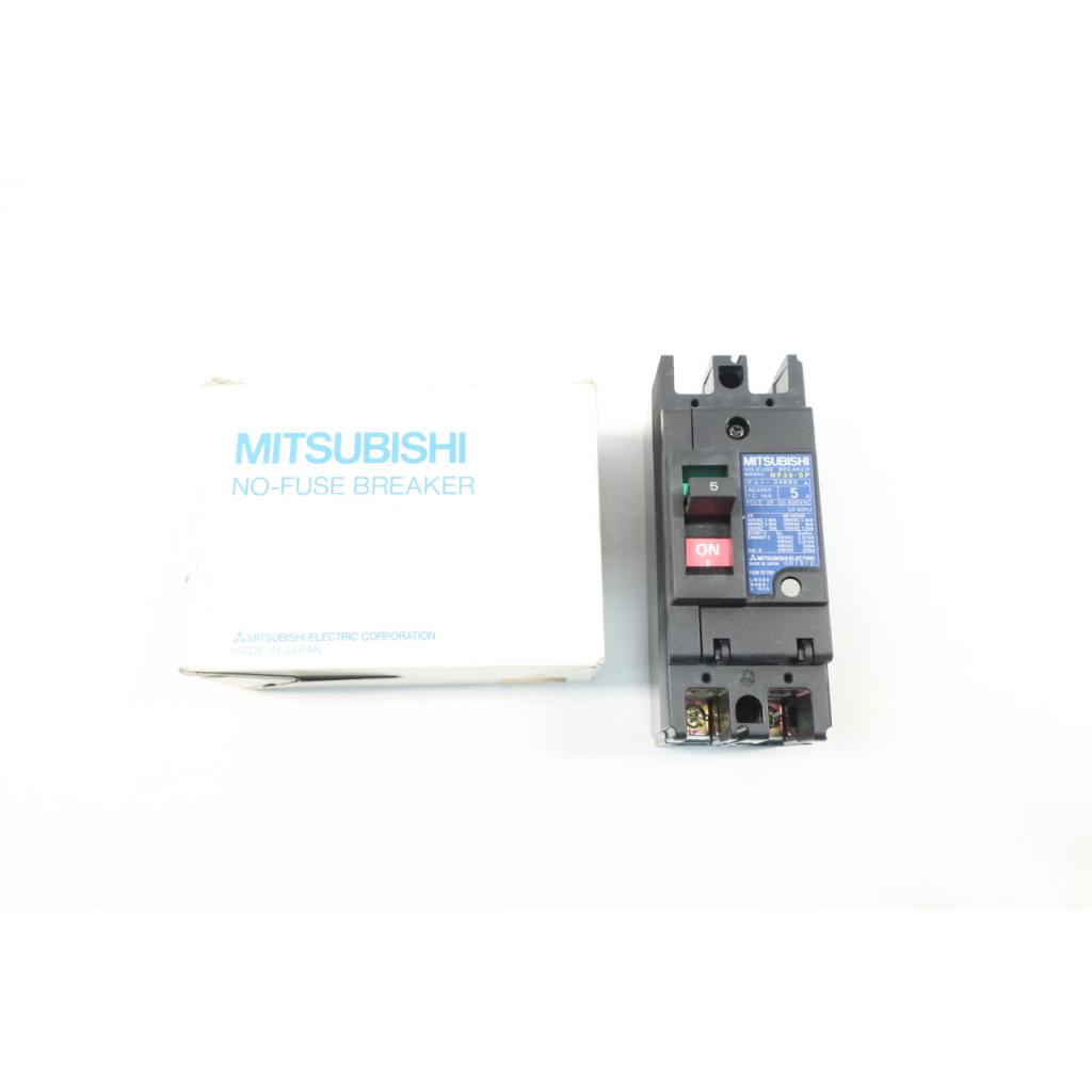 Mitsubishi NF30-SP No-fuse Breaker 2p 5a 600v-ac