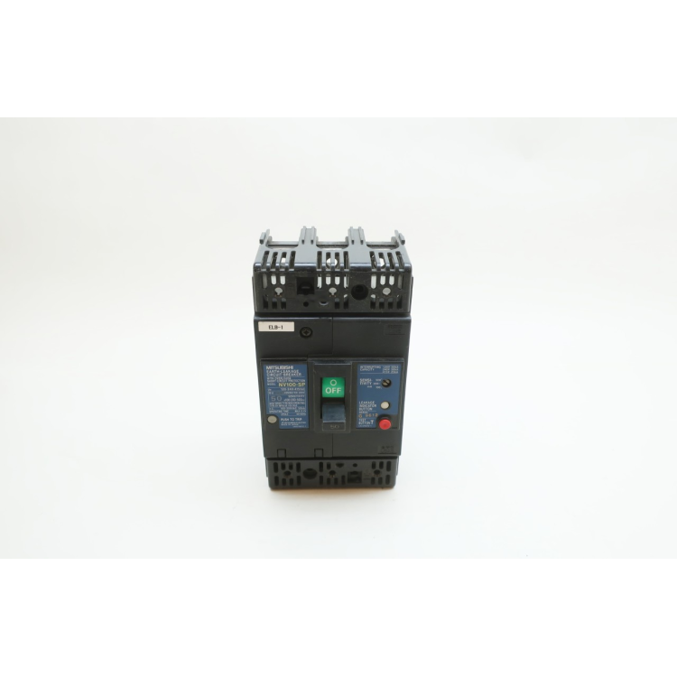 Mitsubishi NV100-SP Molded Case Circuit Breaker 3p 75a Amp 380/480/550v-ac