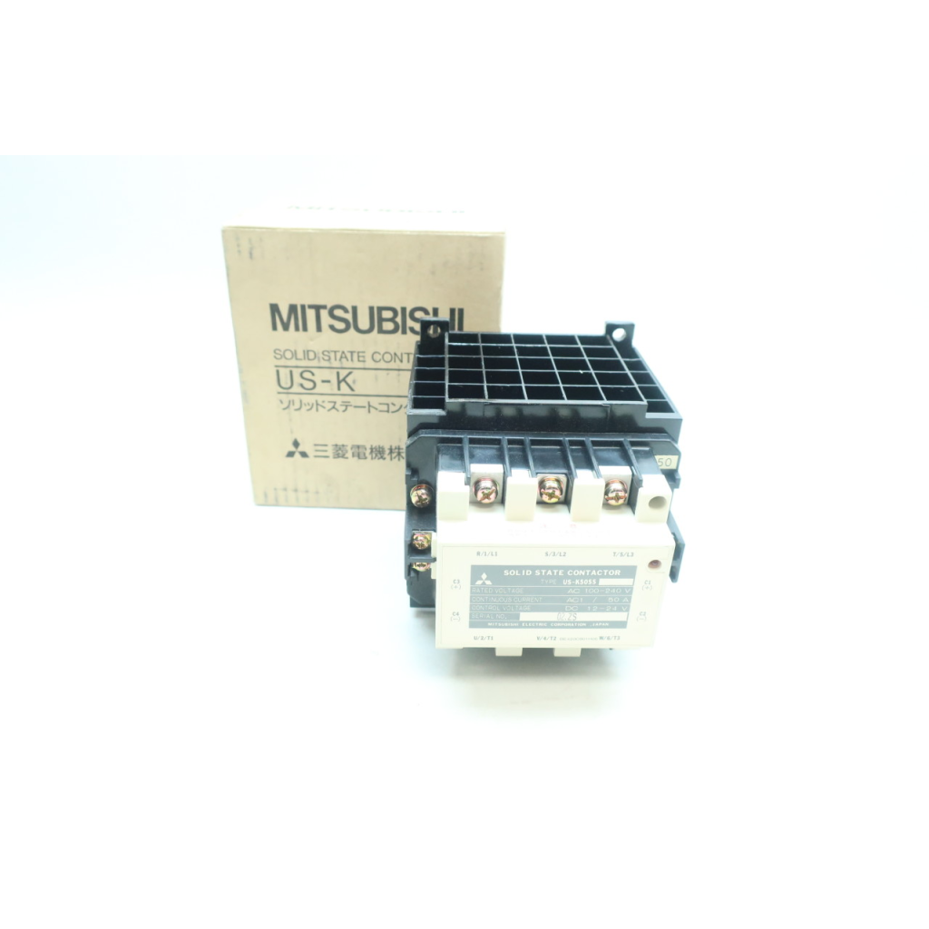 Mitsubishi US-K50SS Solid State Contactor 100-240v-ac 12-24v-dc 50a