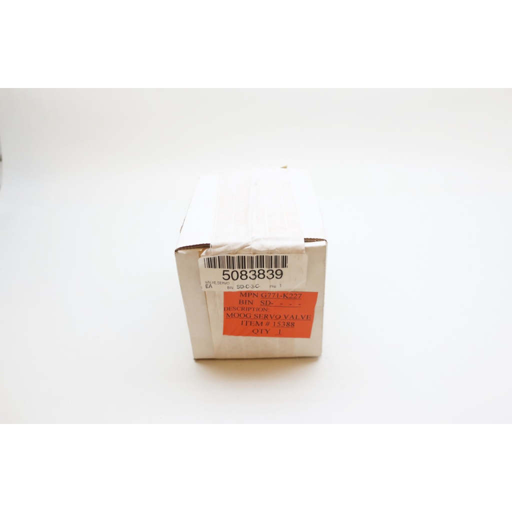 Moog G771K227A Hydraulic Servo Valve 3000psi