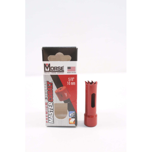 Morse AV10 170109 Master Cobalt Bi-metal Hole Saw 16mm 5/8 In Morse AV10 170109 Master Cobalt Bi-metal Hole Saw 16mm 5/8 In