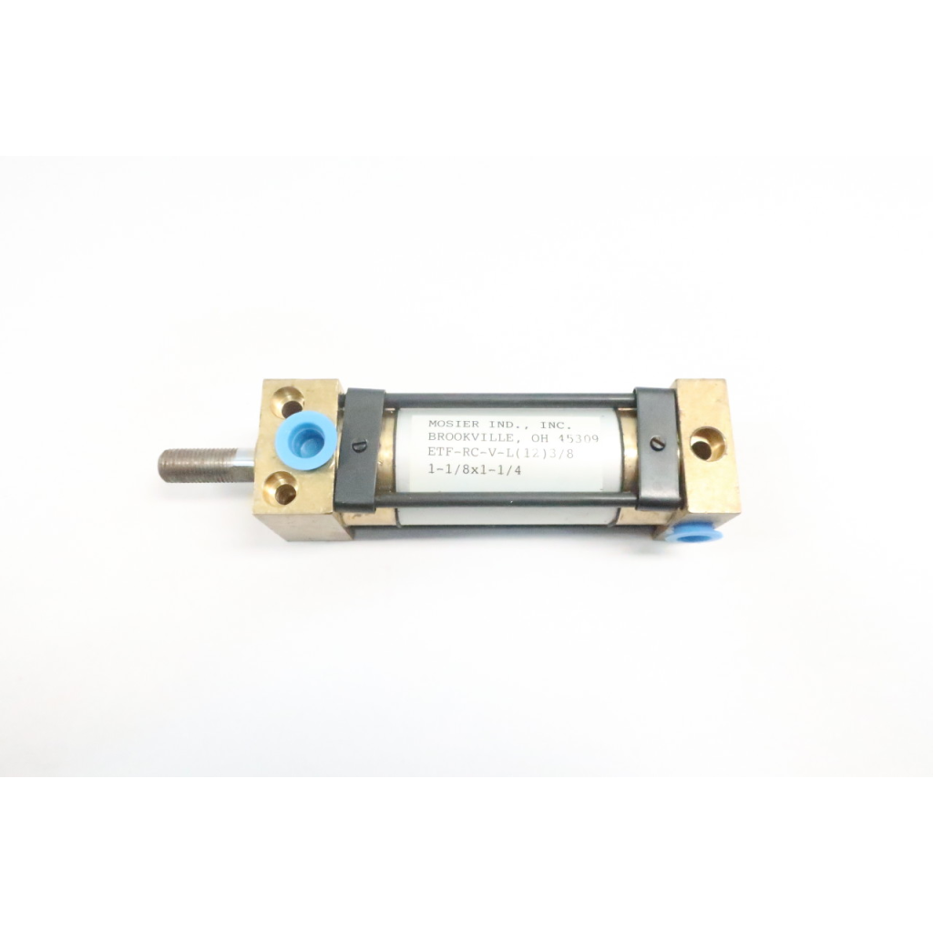 Mosier ETF-RC-V-L(12)3/8 Double Acting Pneumatic Cylinder 1-1/8in 1-1/4in