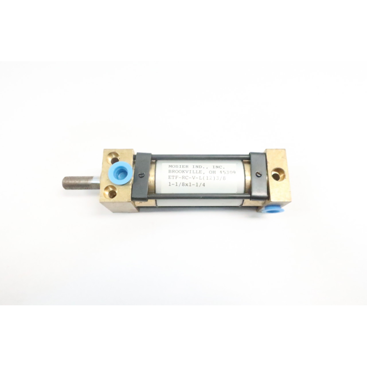 Mosier ETF-RC-V-L(12)3/8 Double Acting Pneumatic Cylinder 1-1/8in 1-1/4in