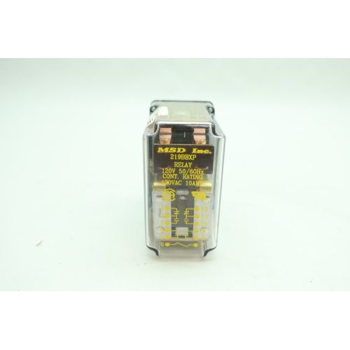 Msd 219BBXP Plug-in Relay 120v-ac