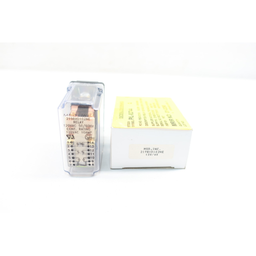 Msd 219BXD102NE 120v-ac Plug-in Relay