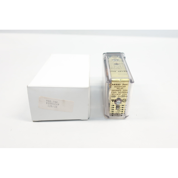 Msd B255XCXP Plug-in Relay 120v-ac